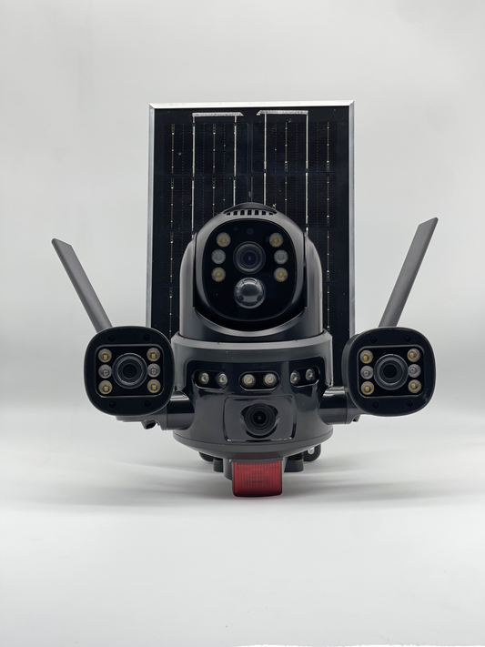 كاميرا مراقبة ذكية بالطاقة الشمسية – أمان بلا حدود