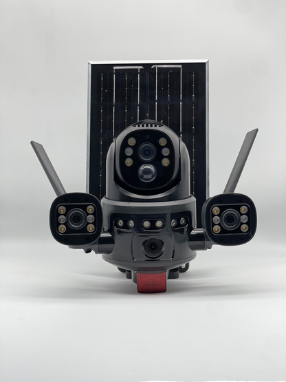 كاميرا مراقبة ذكية بالطاقة الشمسية – أمان بلا حدود
